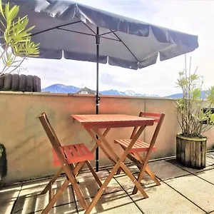 L'harmony 3*, 2 Velos, Vue Montagnes, Terrasse Appartement